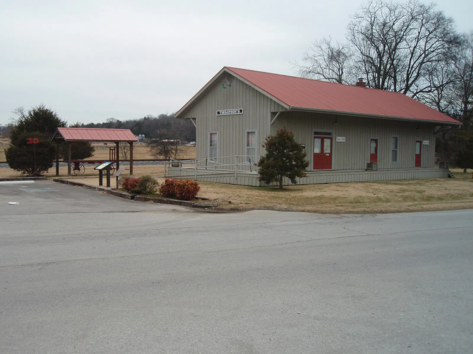 Thompson's Station Town Hall in Tennessee.