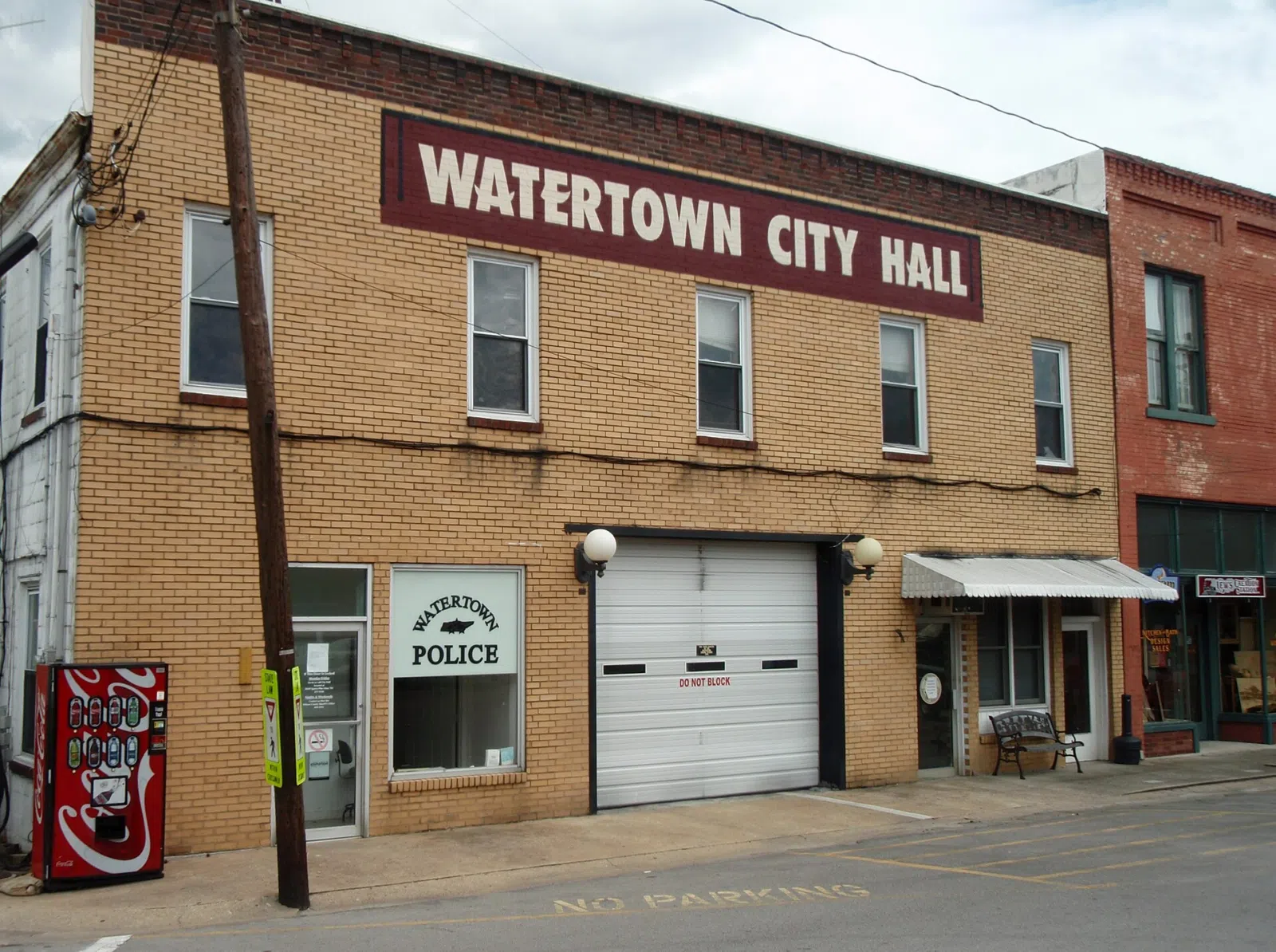 Watertown City Hall in Watertown, Tennessee, United States