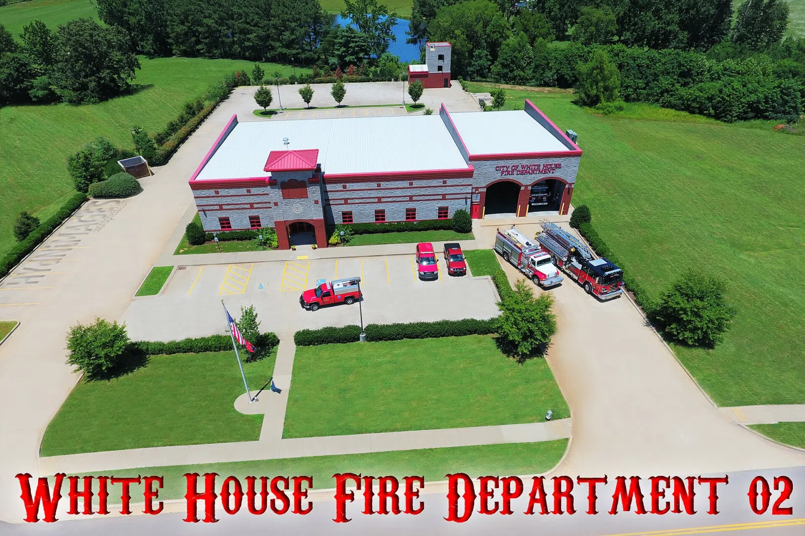Ariel Photo of White House Fire Department #2
