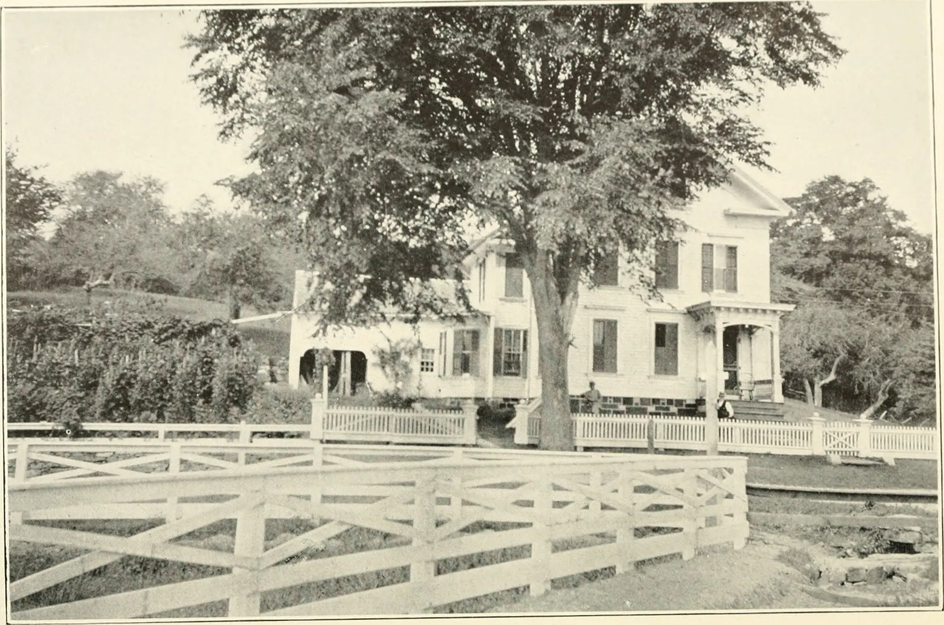 "Bethany and its hills" (1905 book illustration).