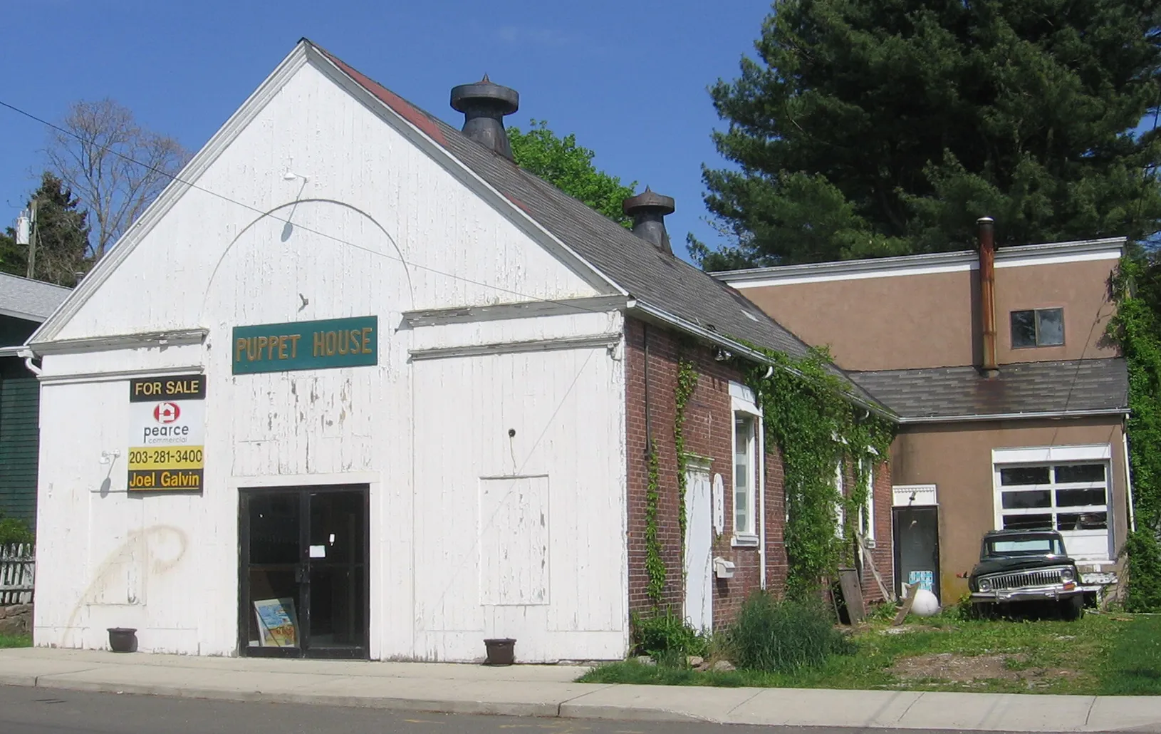 The former Stony Creek Puppet House theater in Stony Creek.