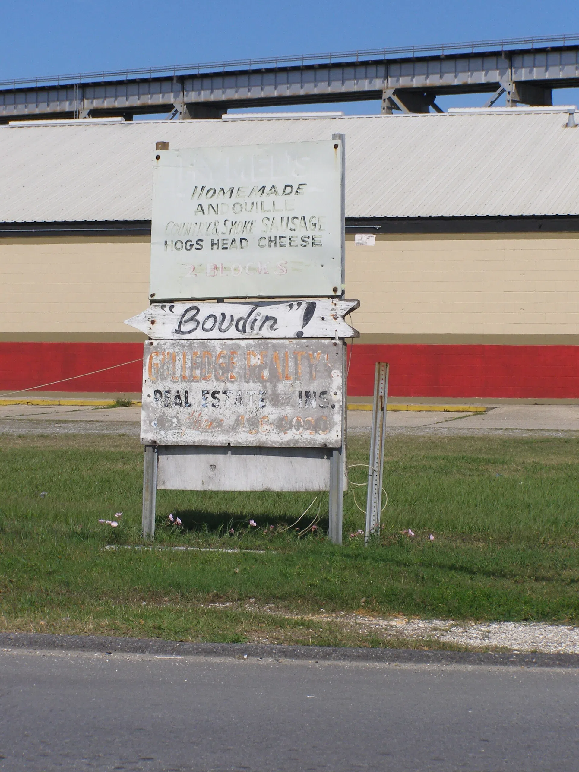 This is the season of the multi drive over the Huey P. I buy my plants at Bantings