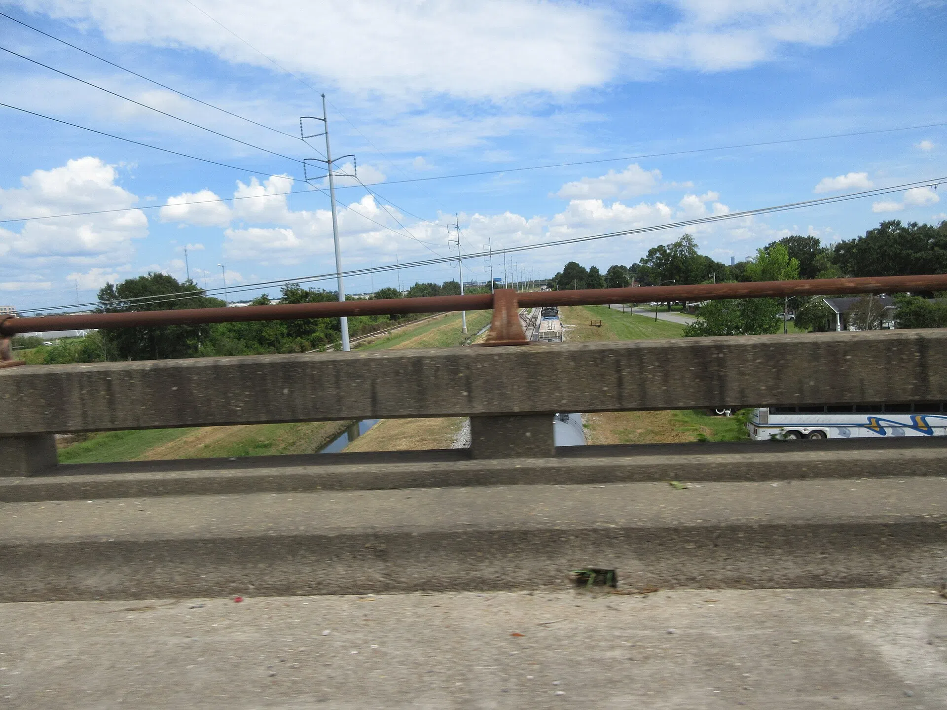Causeway Bvd, Old Jefferson Louisiana, downriver side