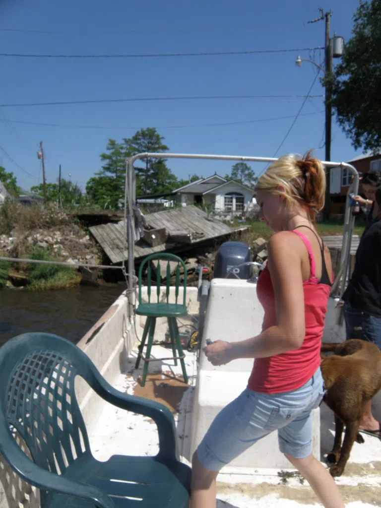 Lafitte Louisiana - Tess Boudreaux, Shrimper