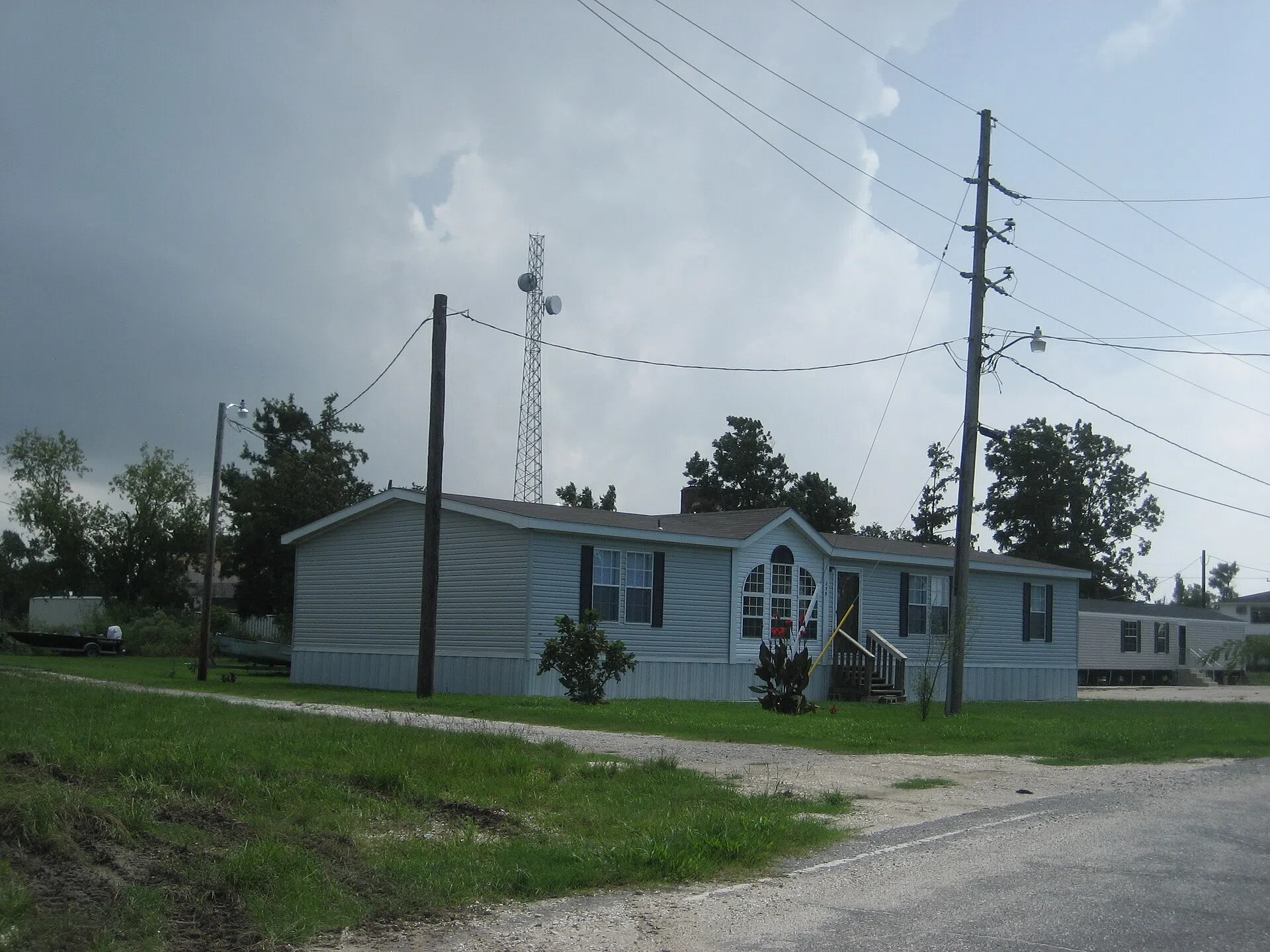 Post-Katrina residential building, Pointe à la Hache, Louisiana