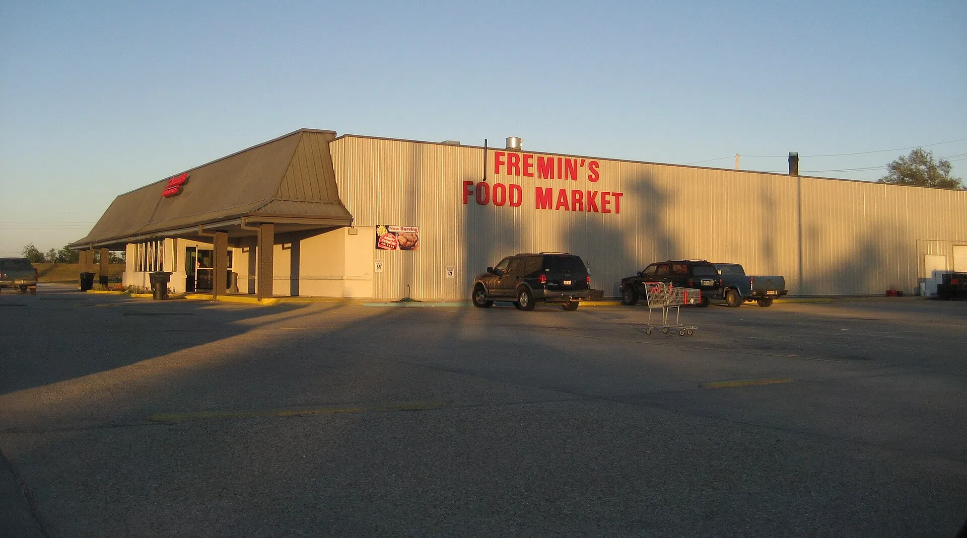 Fremin's Food Market, Port Sulphur, Louisiana — the first full grocery store to reopen in the area after Hurricane Katrina
