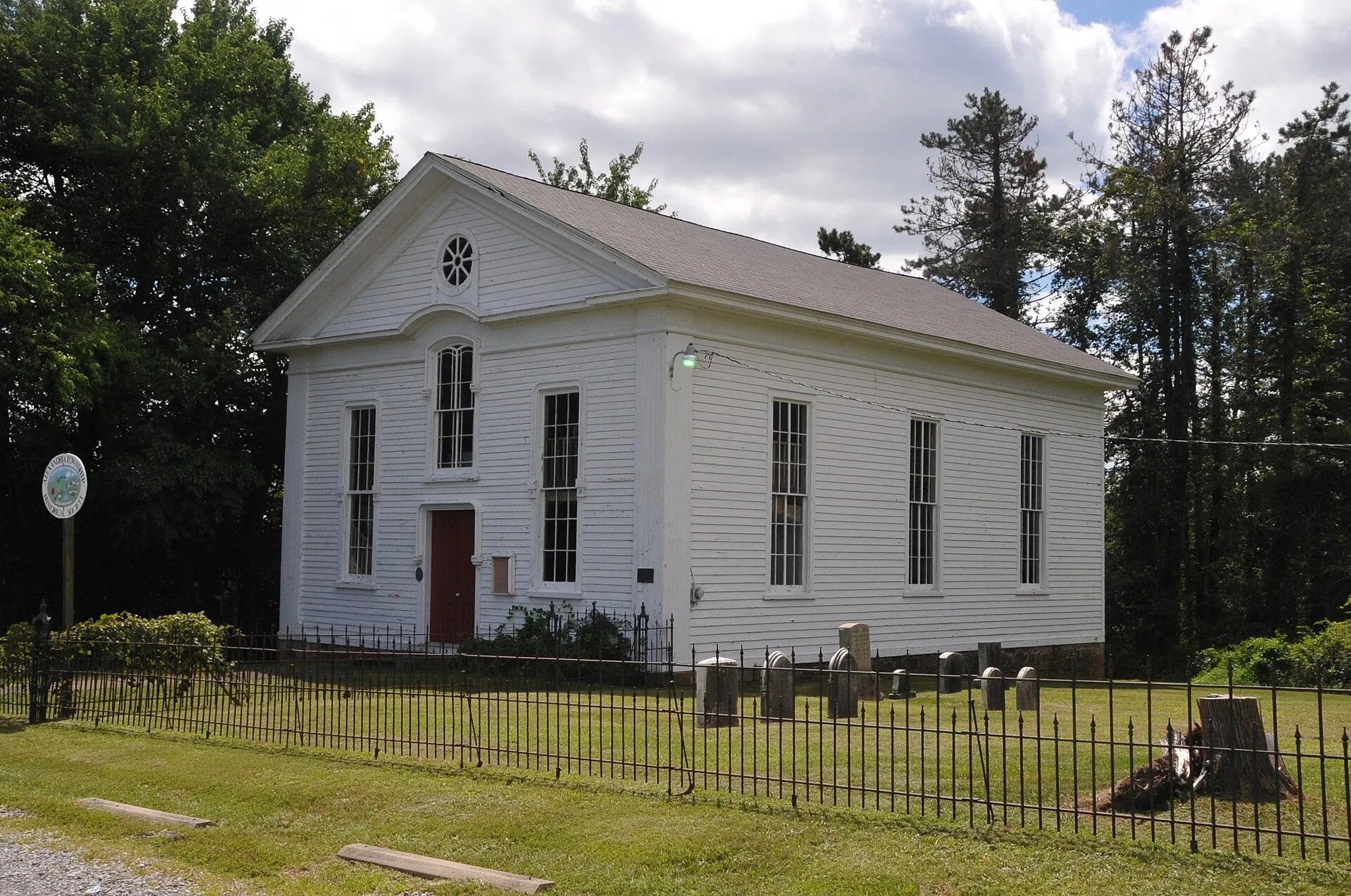 Mount Salem Methodist Episcopal Church (built 1864), now the Alexandria Township Historical Museum