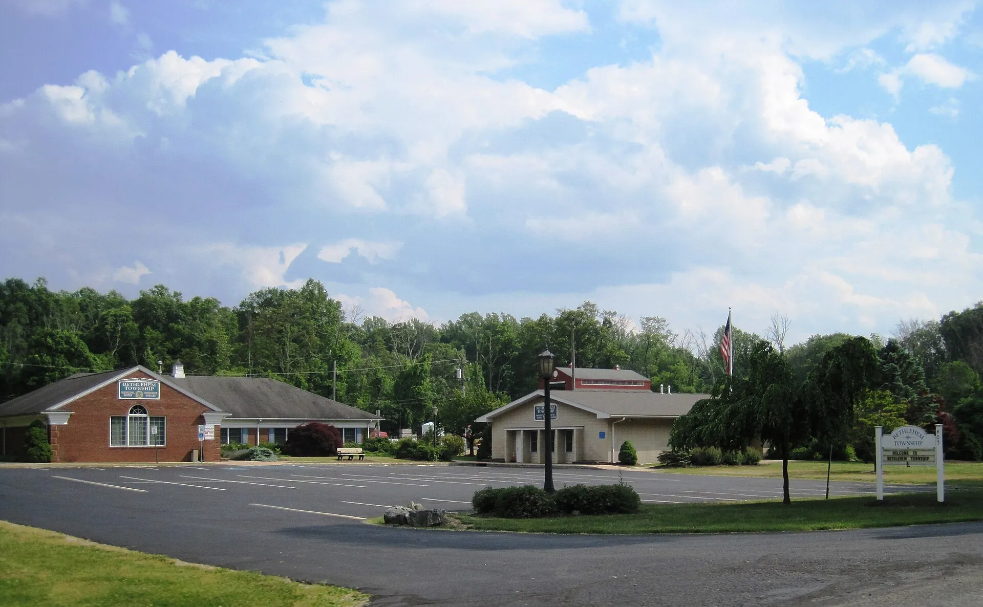Bethlehem Township municipal complex on Mine Road, June 2023