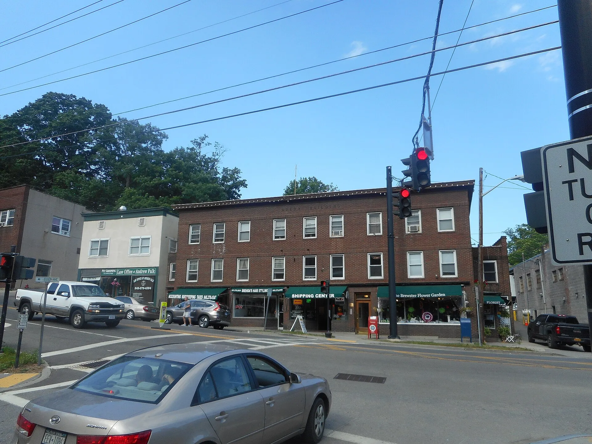 The Avery Building in the village of Brewster, New York