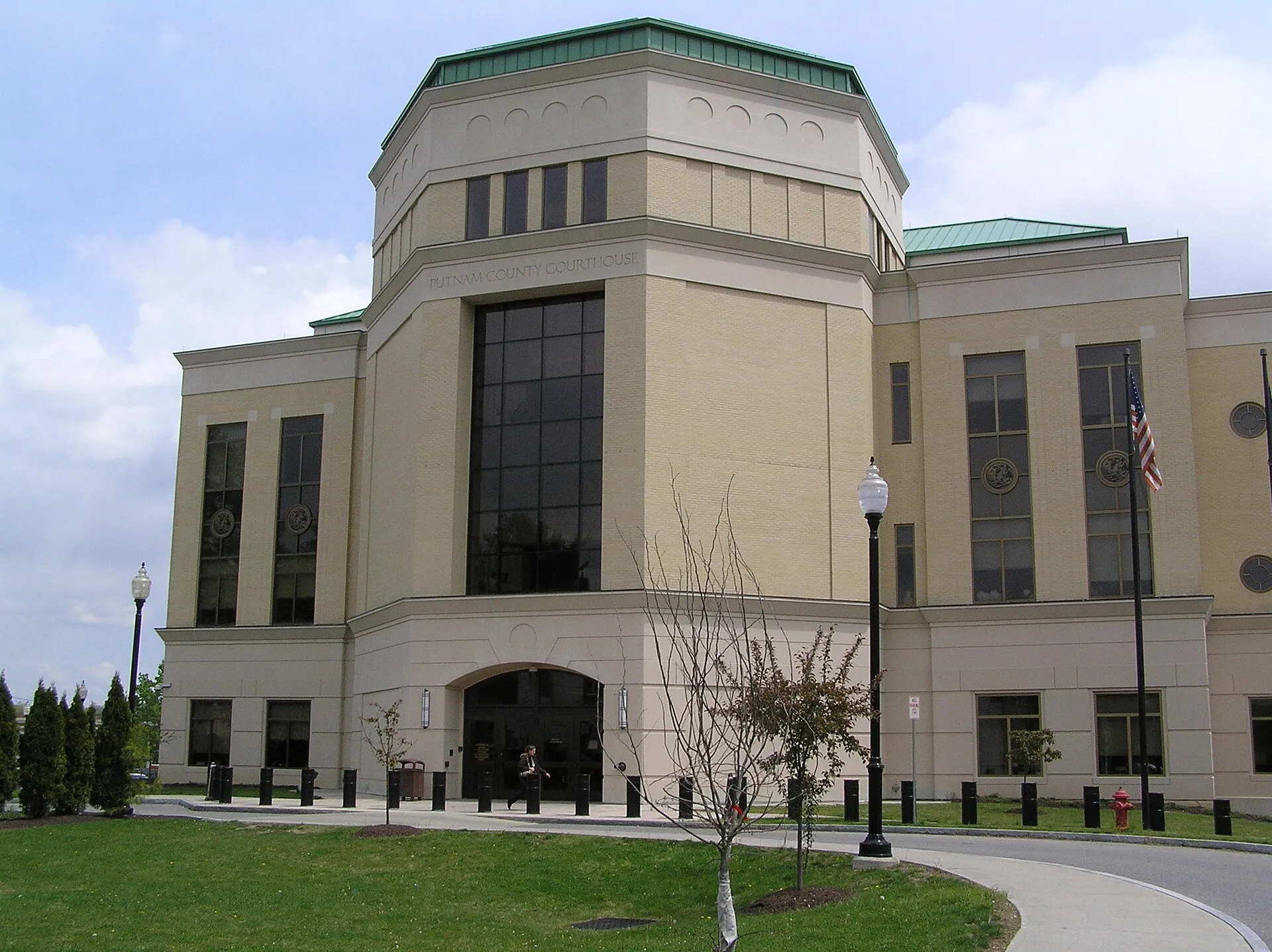 New Putnam County Courthouse, Carmel, April 2012