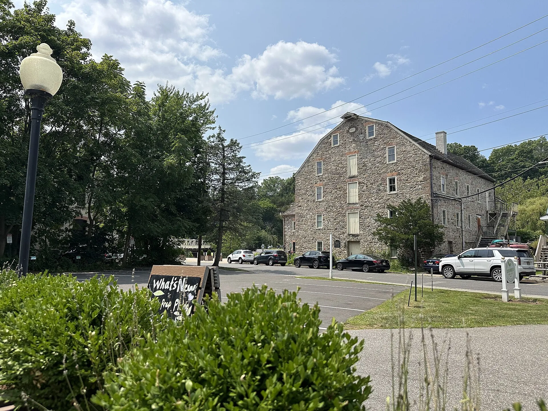 The Hunterdon Art Museum building, July 2024