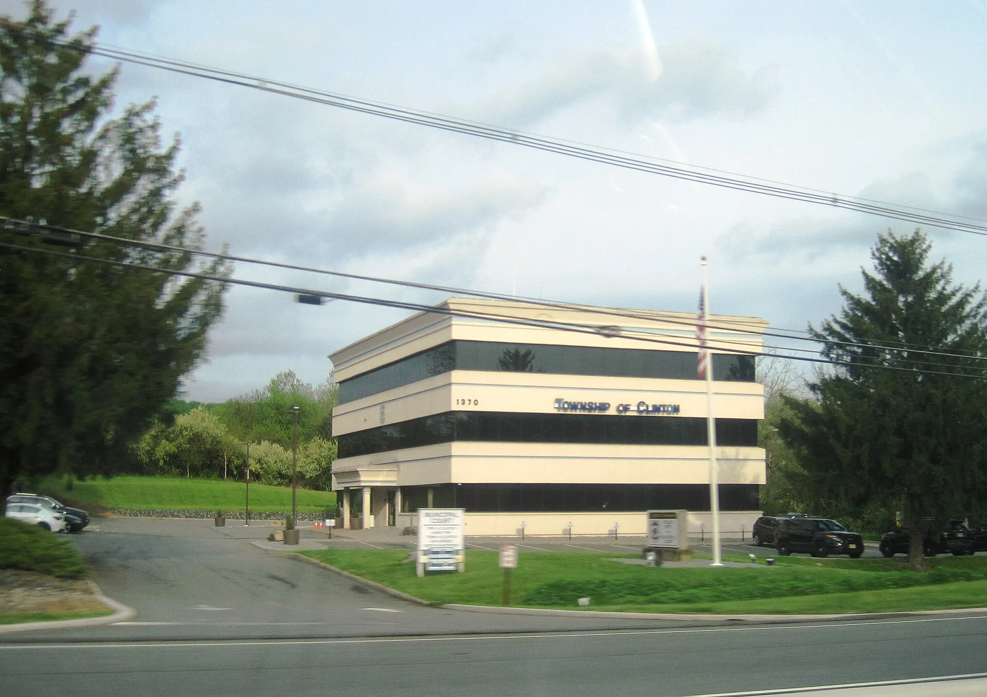 Clinton Township municipal building on Route 31, May 2024