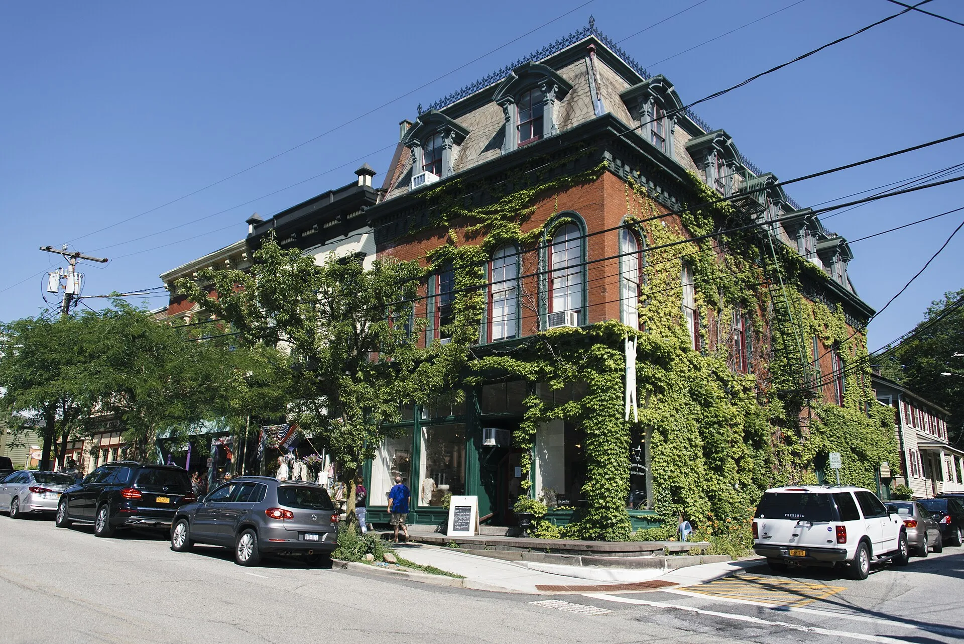 Main Street in Summer, Cold Spring, New York