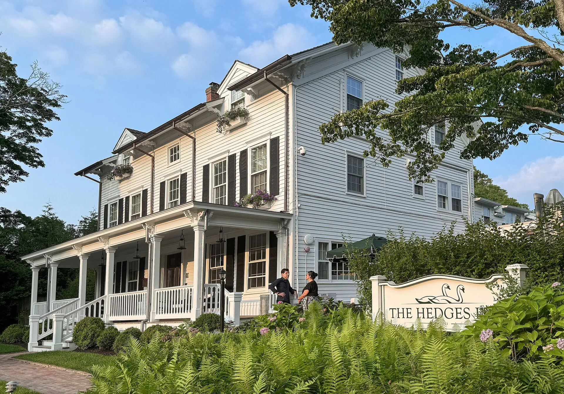 The Hedges Inn is a 13-room historic inn built in 1873