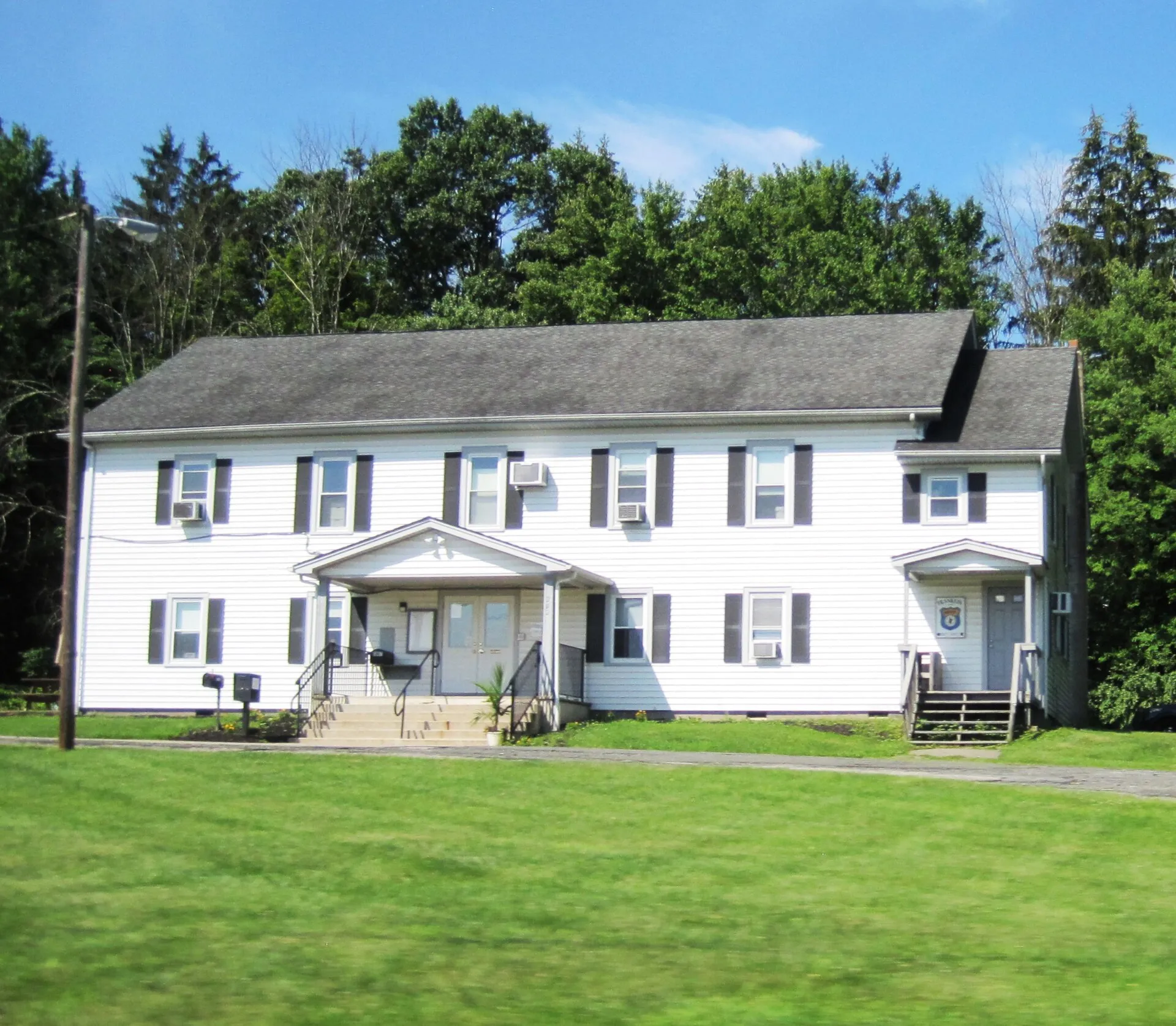 Franklin Township municipal building, Hunterdon County, July 2023