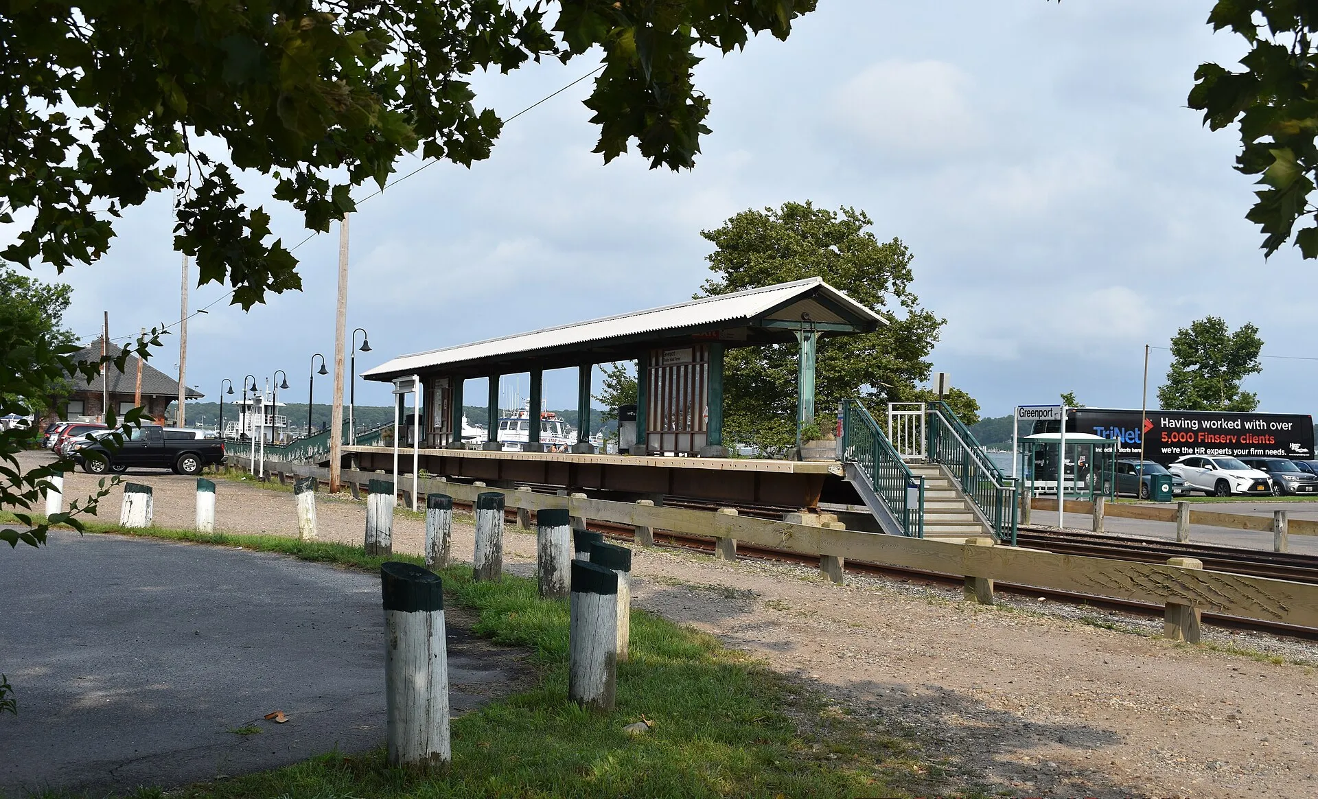 Greenport is the terminus of the Main Line (Greenport Branch) of the Long Island Rail Road. It is officially located at Wiggins Street