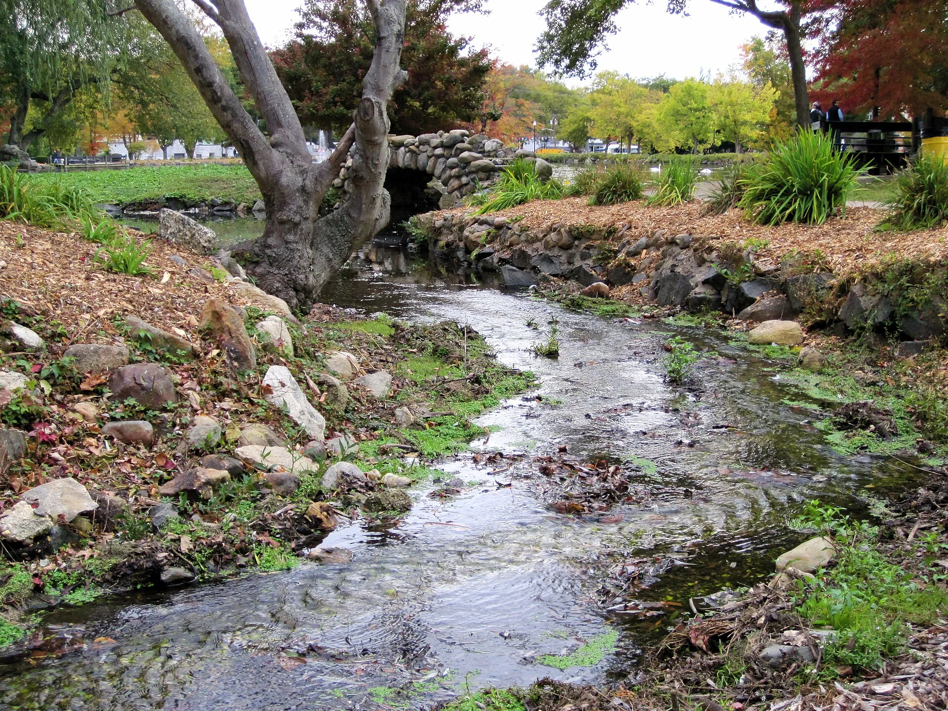 Heckscher Park in Huntington village