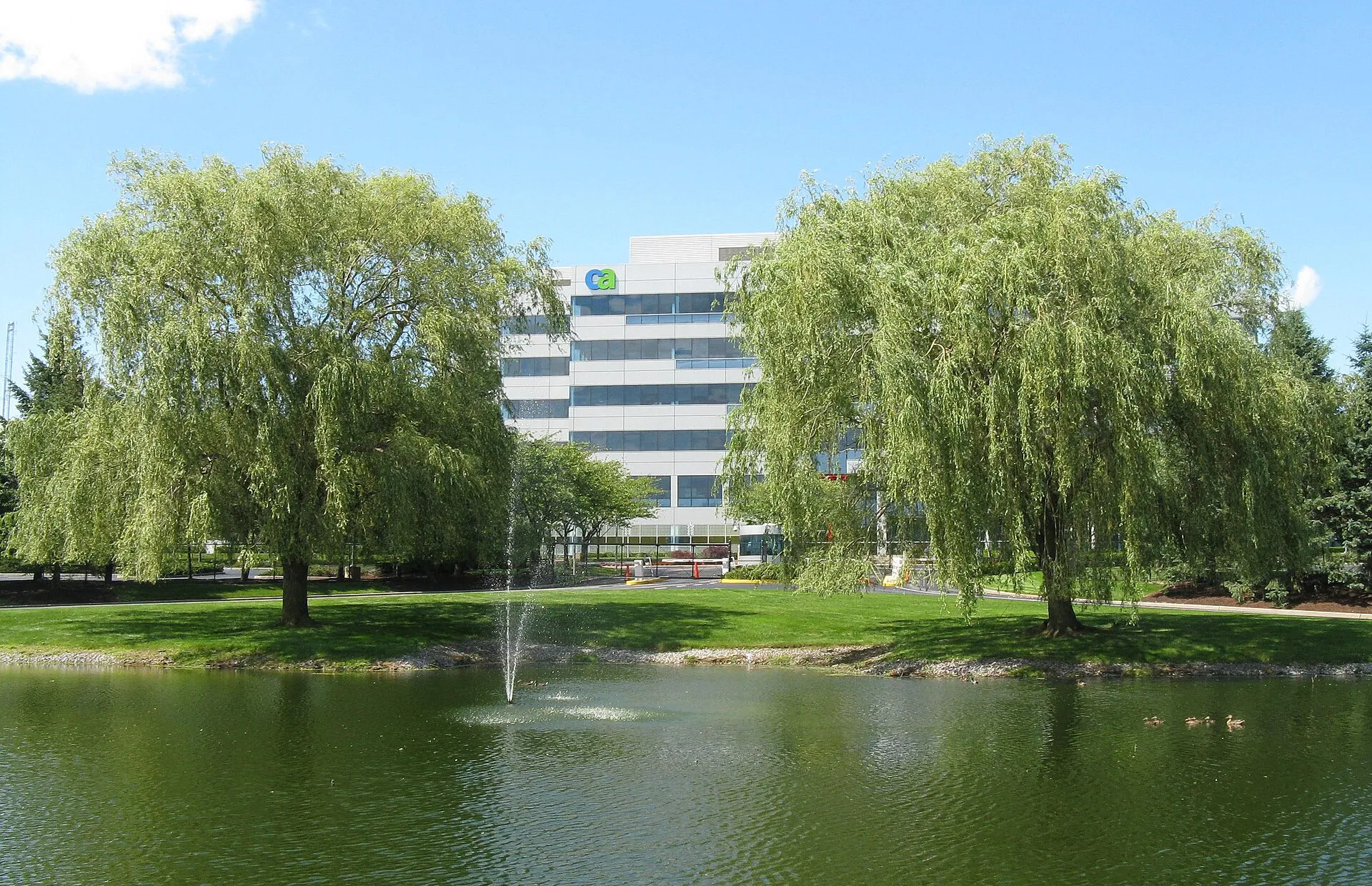 The Computer Associates (CA) headquarters in Islandia