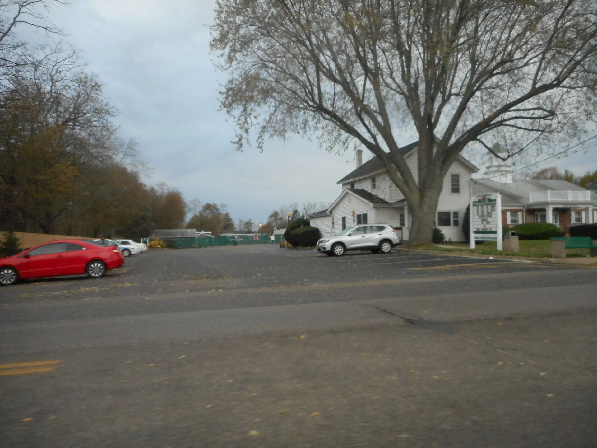 First shot of the Lake Grove Village Hall Office Complex on Hawkins Avenue across from Washburn Street in Lake Grove, New York