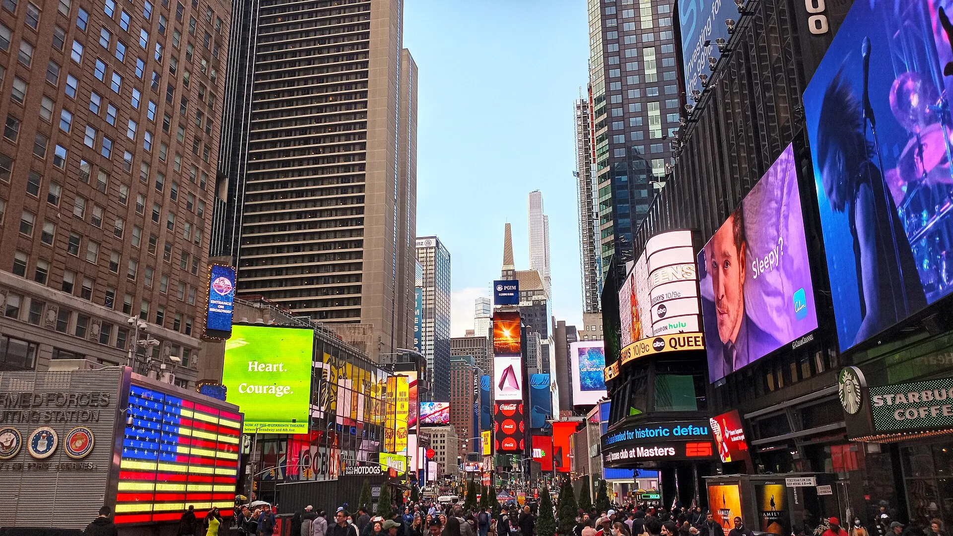 Times Square, April 2022