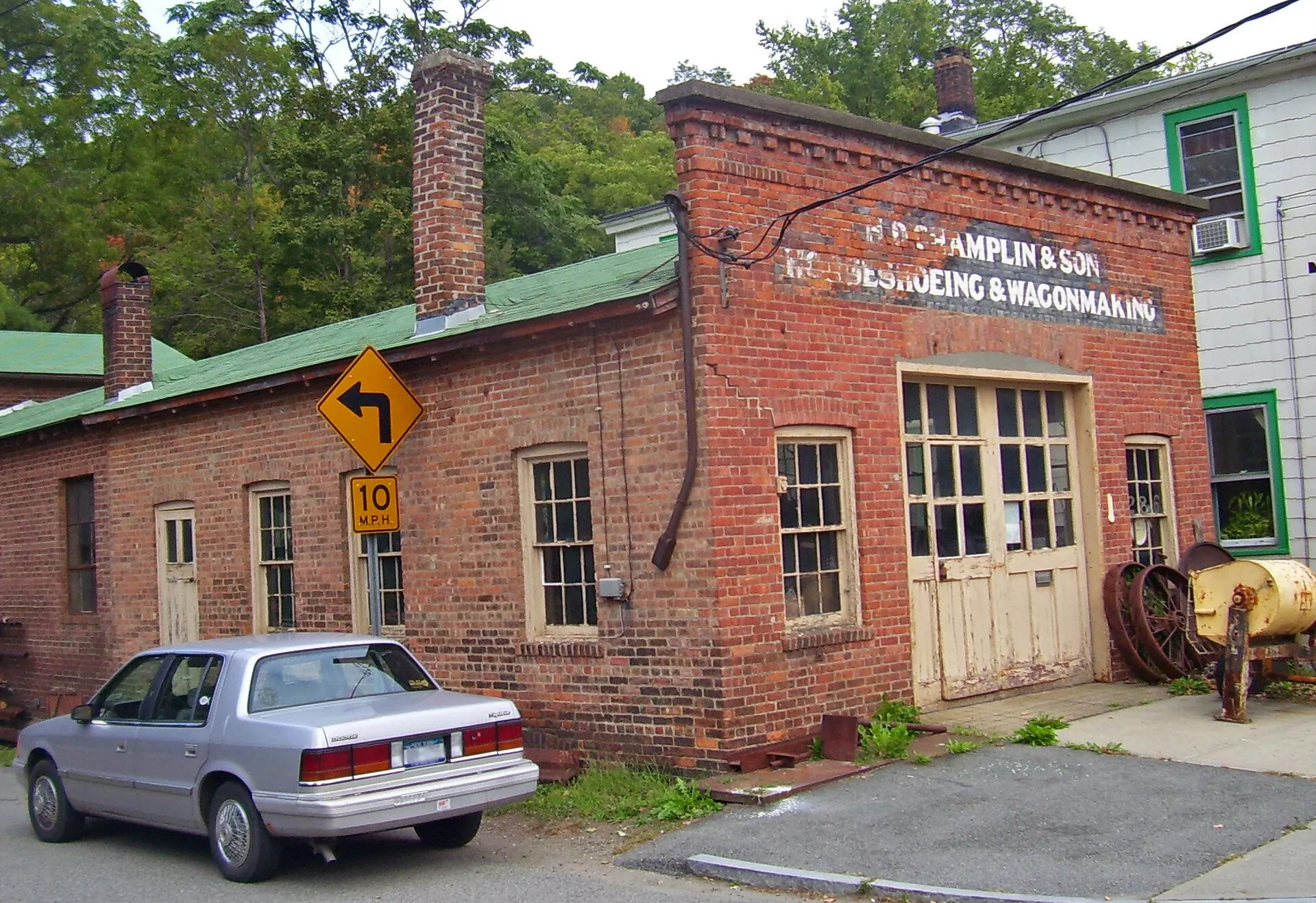 H. D. Champlin & Son Horseshoeing and Wagonmaking in Nelsonville, NY