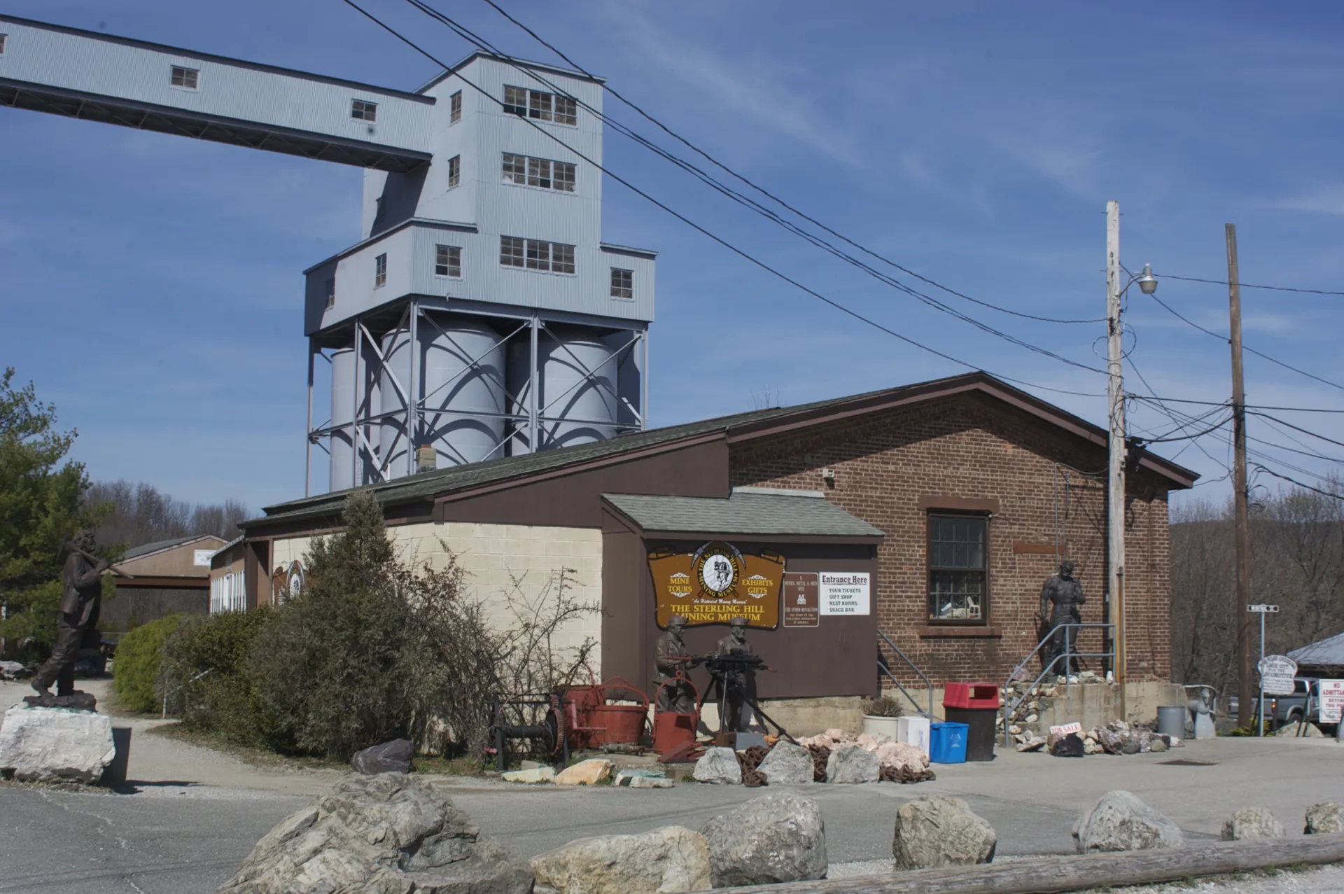 Sterling Hill Mining Museum in Ogdensburg, New Jersey