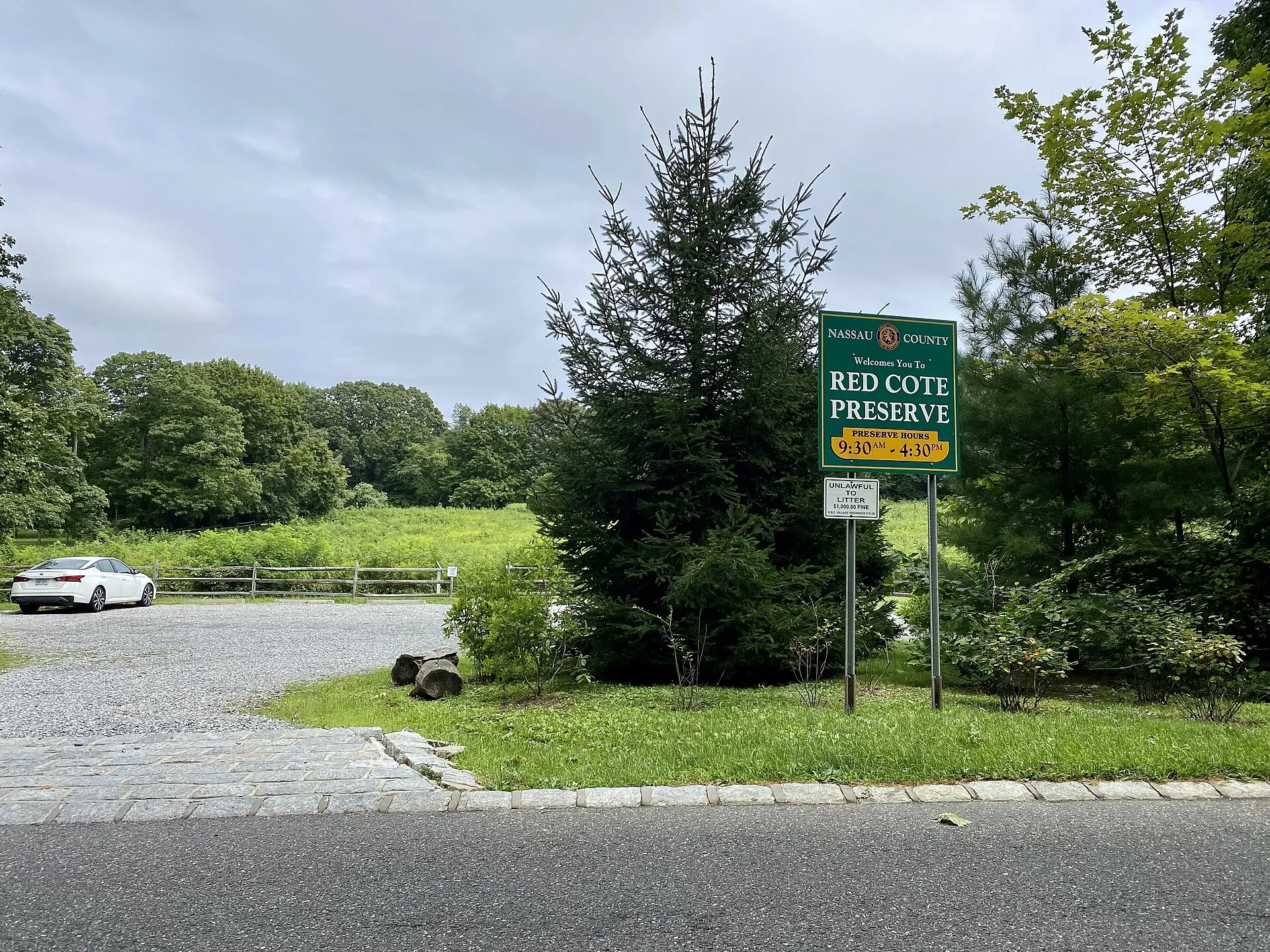 Nassau County's Red Cote Preserve in Oyster Bay Cove, August 2021