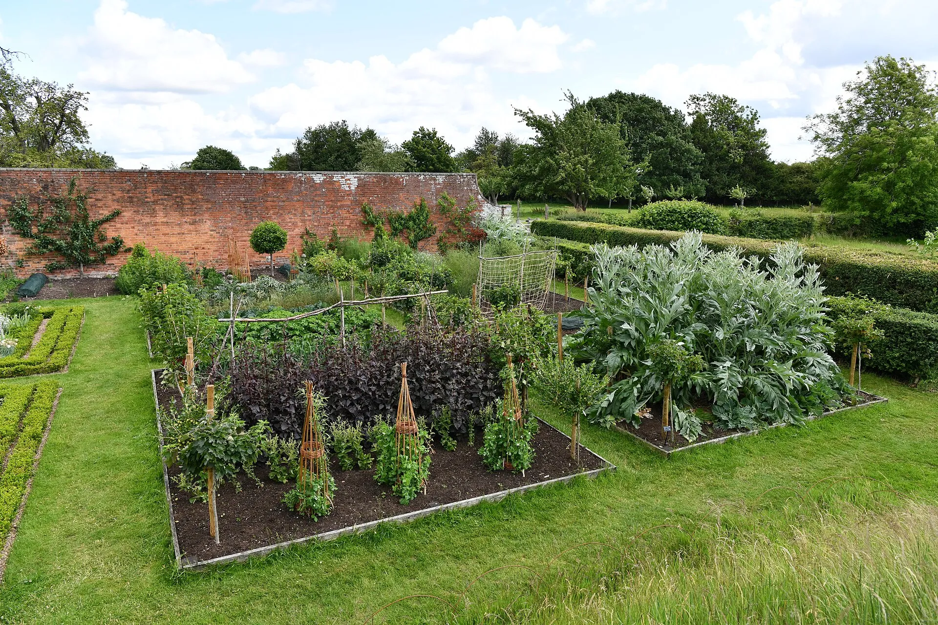 Boscobel House and Garden: Kitchen garden