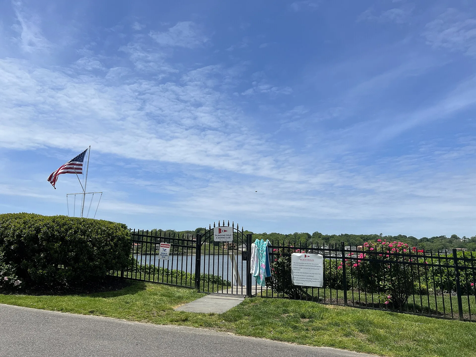 The Plandome Field and Marine Club (est. 1908), May 2022