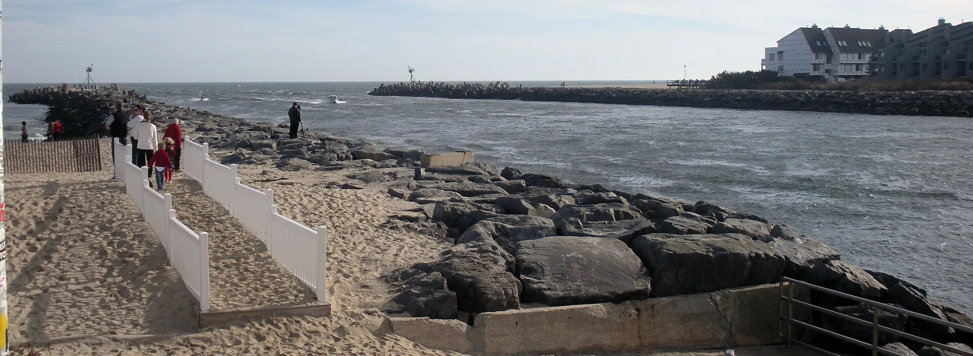Manasquan Inlet from Manasquan side