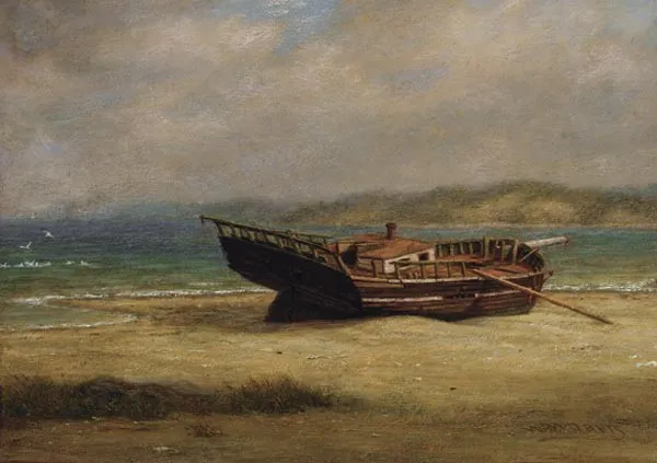 Wreck at Poquot Beach