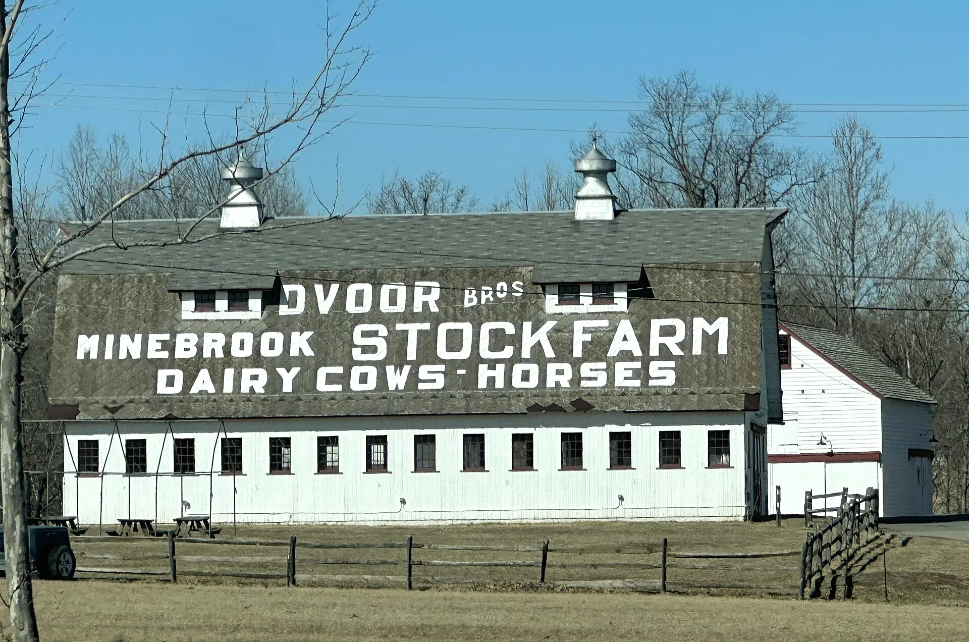 The Dvoor Farm building, home of the Hunterdon Land Trust, in Raritan Township