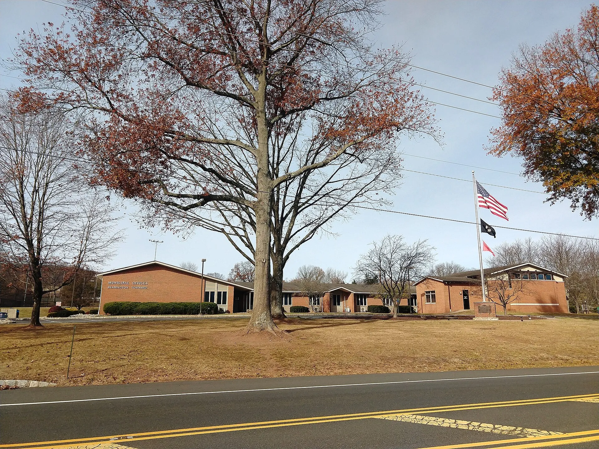 Readington Township municipal building, November 2024