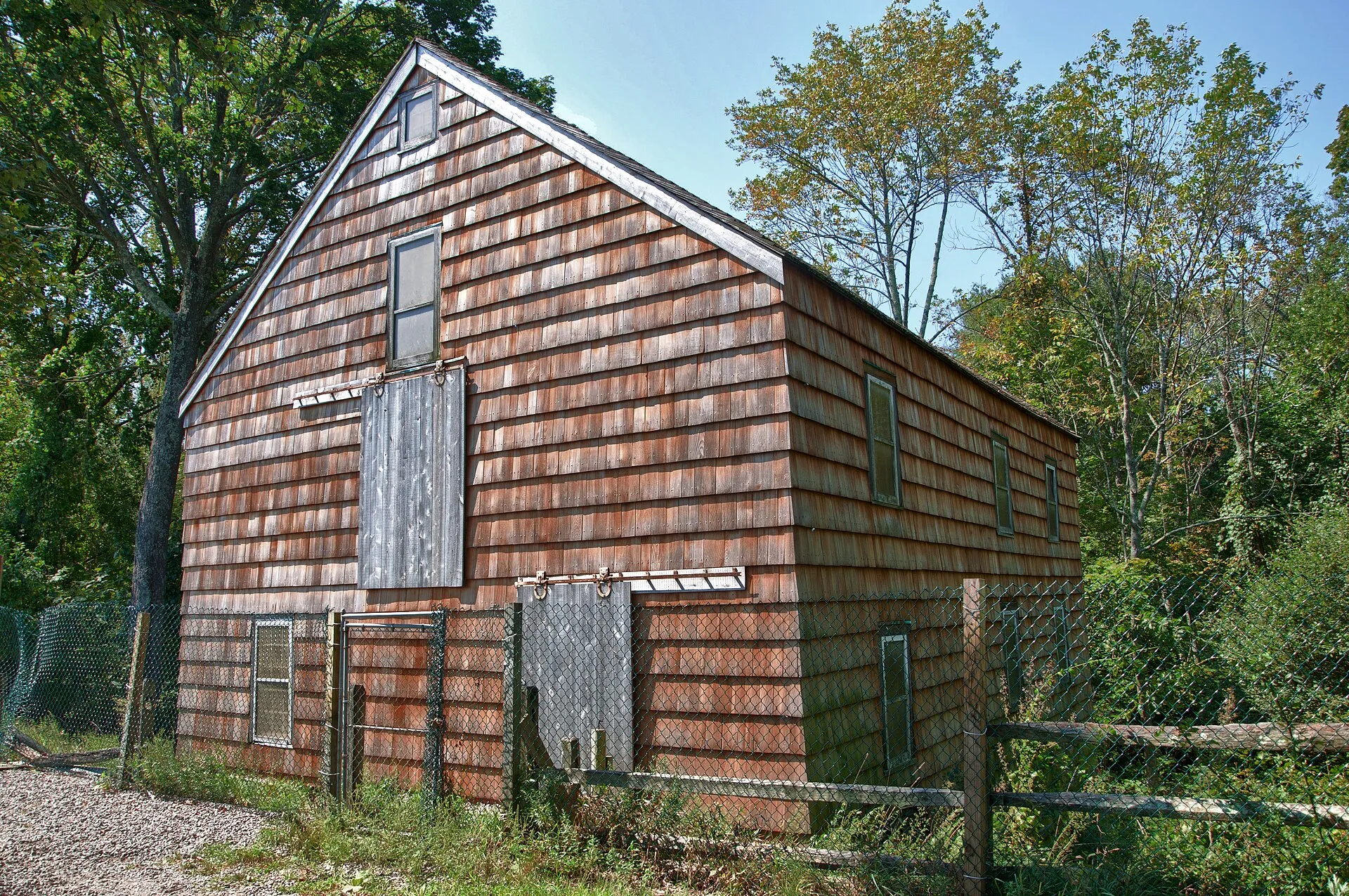 The New Mill at Blydenburgh County Park, built 1798