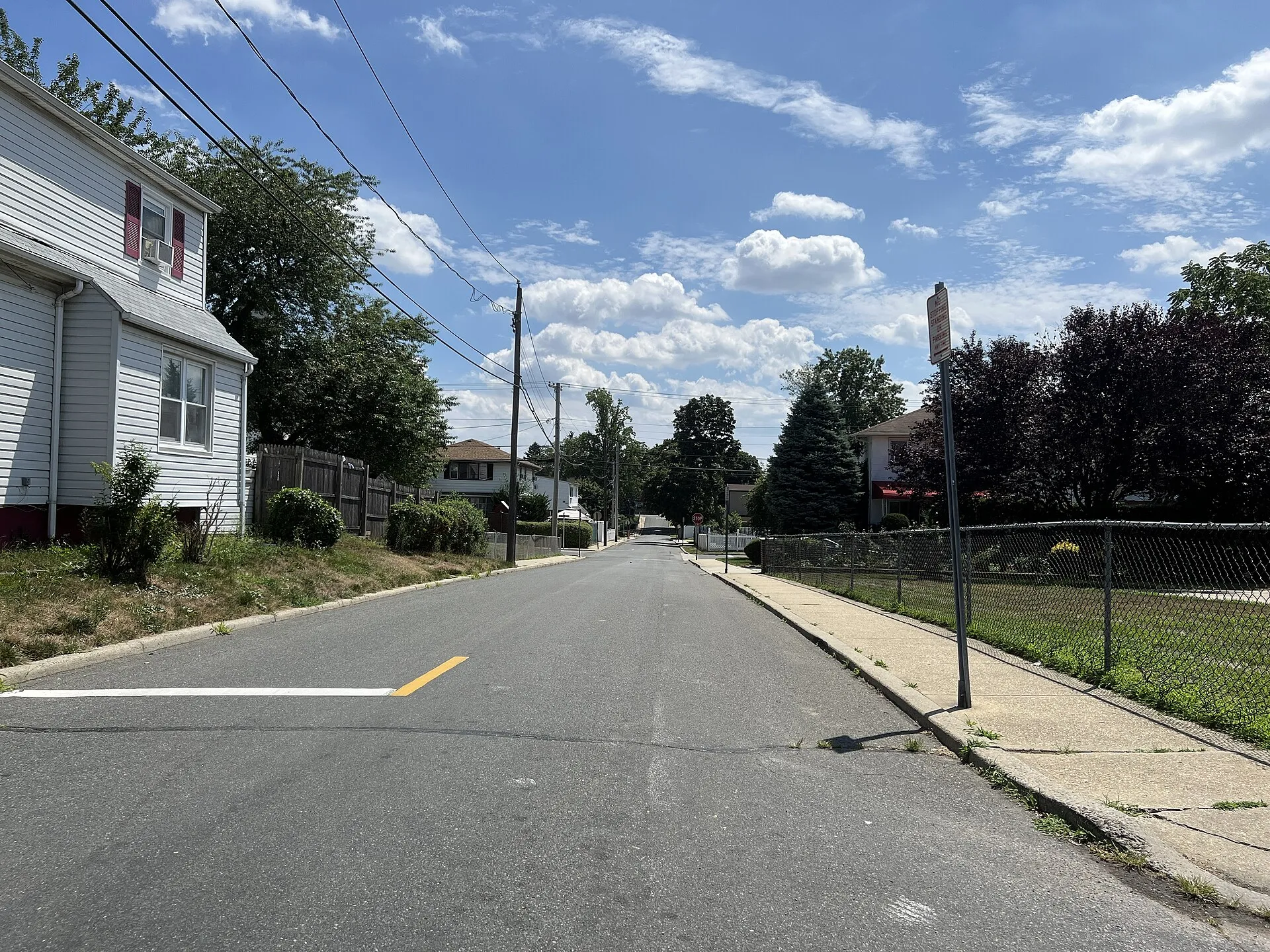 Bertha Street in South Floral Park, August 2022