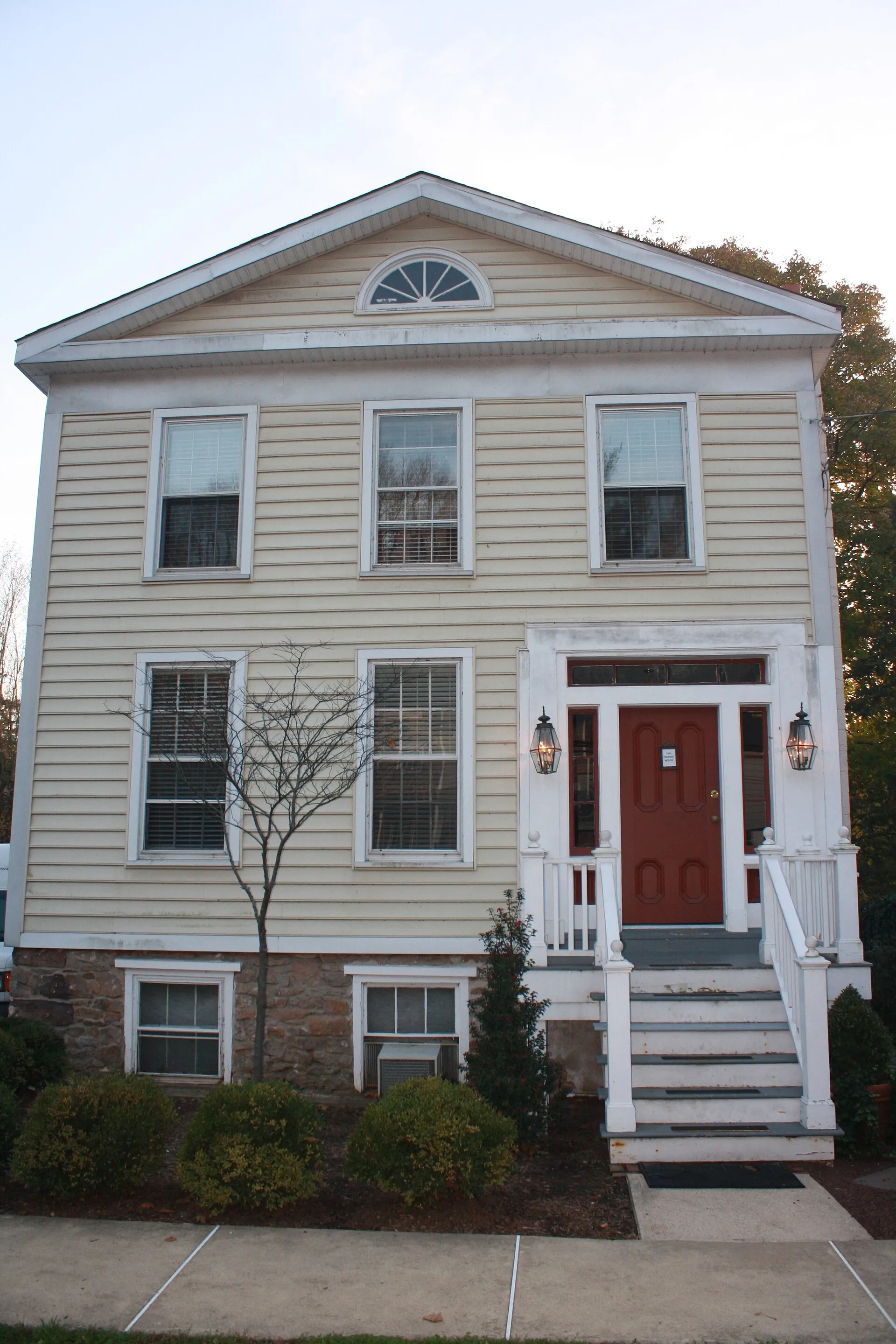 The Federal House on Main Street, Stockton, New Jersey