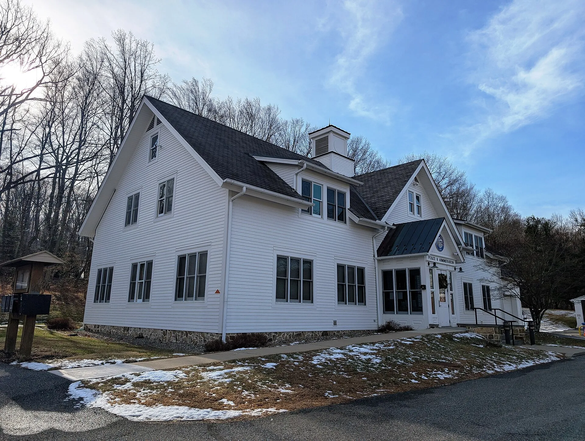 Tewksbury Township police and administration building, December 2025
