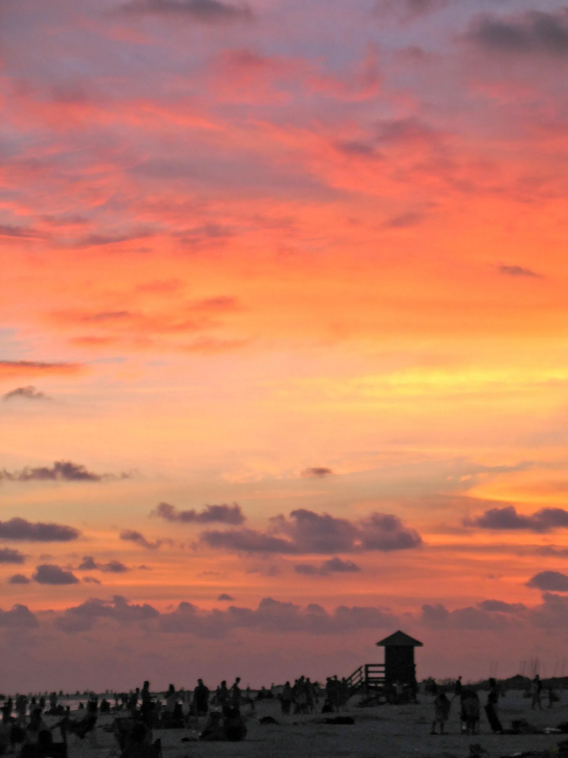 Siesta Beach sunset.