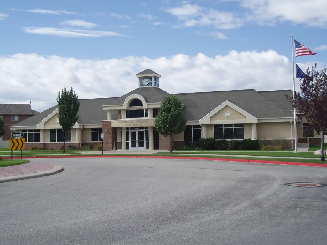 The city hall of Washington Terrace, Utah, United States.