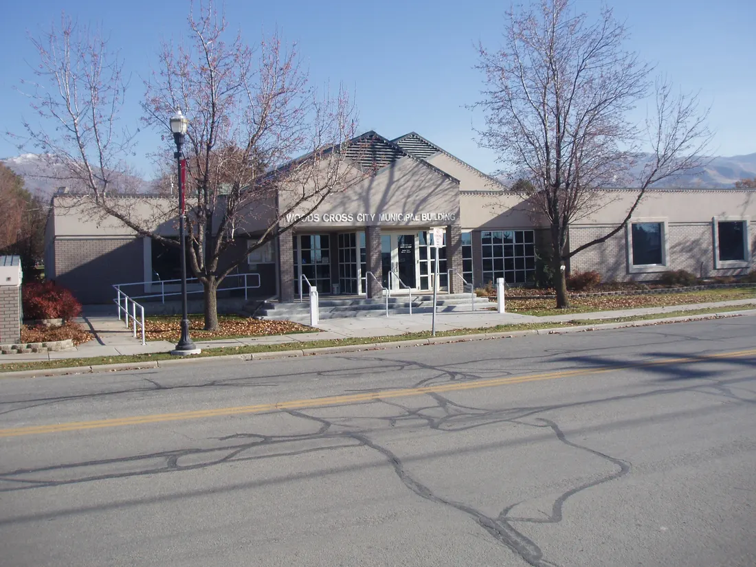 Woods Cross Municipal Building, Woods Cross, Utah, United States.