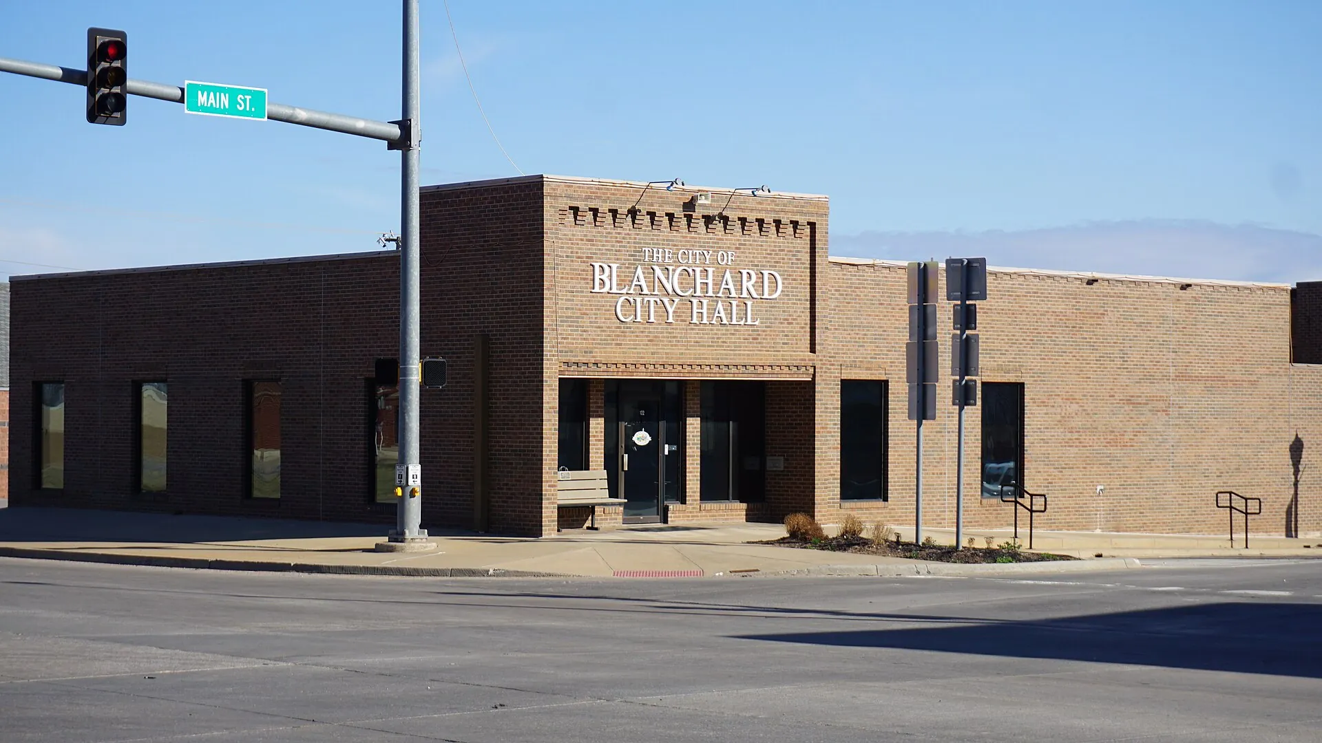 Blanchard City Hall, photographed March 14, 2023.
