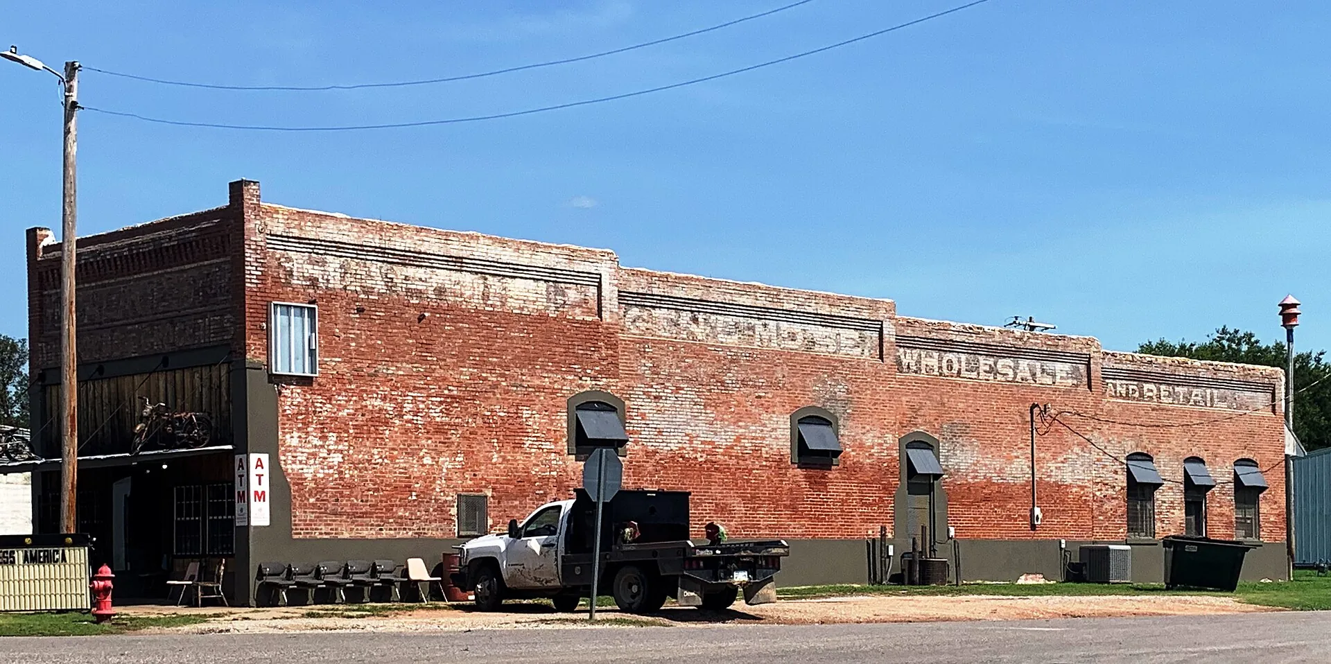 The Harris Palace Store, Byars, Oklahoma.
