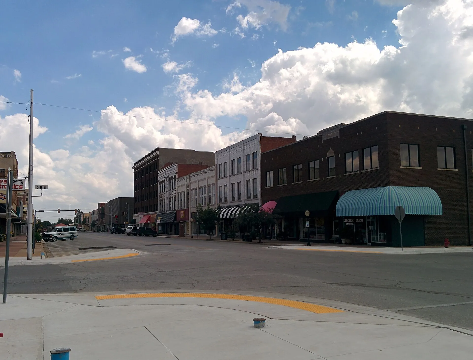 The Chickasha Downtown Historic District.