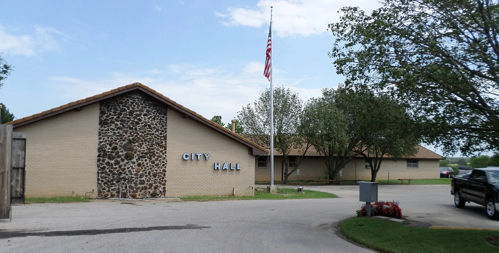 Choctaw City Hall, 2500 N. Choctaw Rd., Choctaw, Oklahoma.