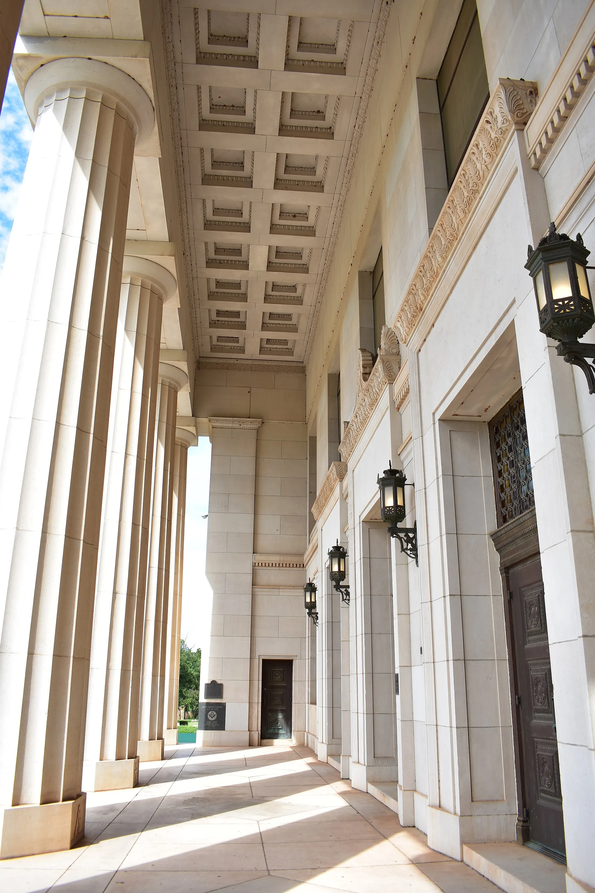 The Scottish Rite Temple in Guthrie, Oklahoma.