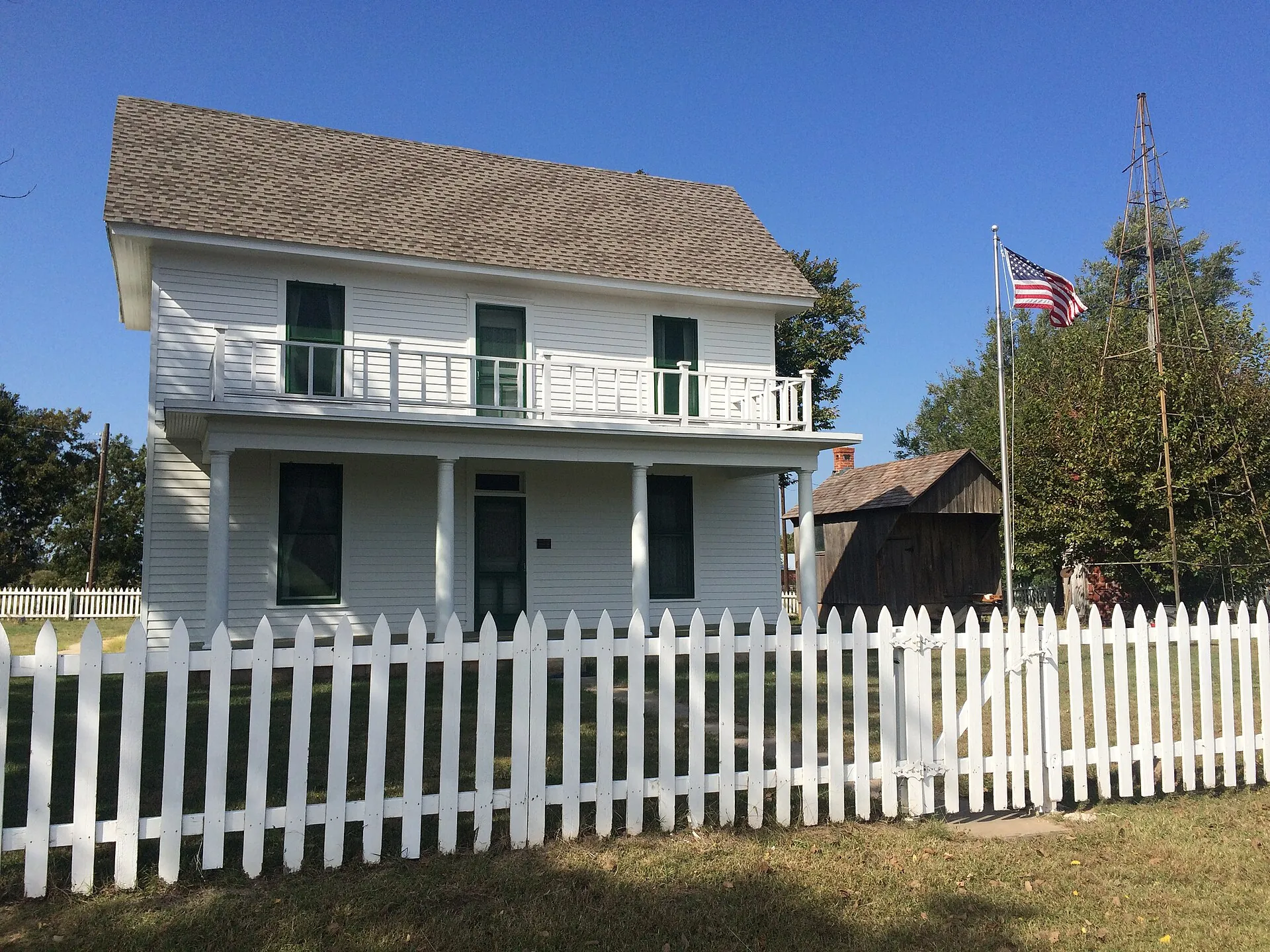 The Charles G. Jones Farmstead, 12061 NE 108th St., Jones, Oklahoma.