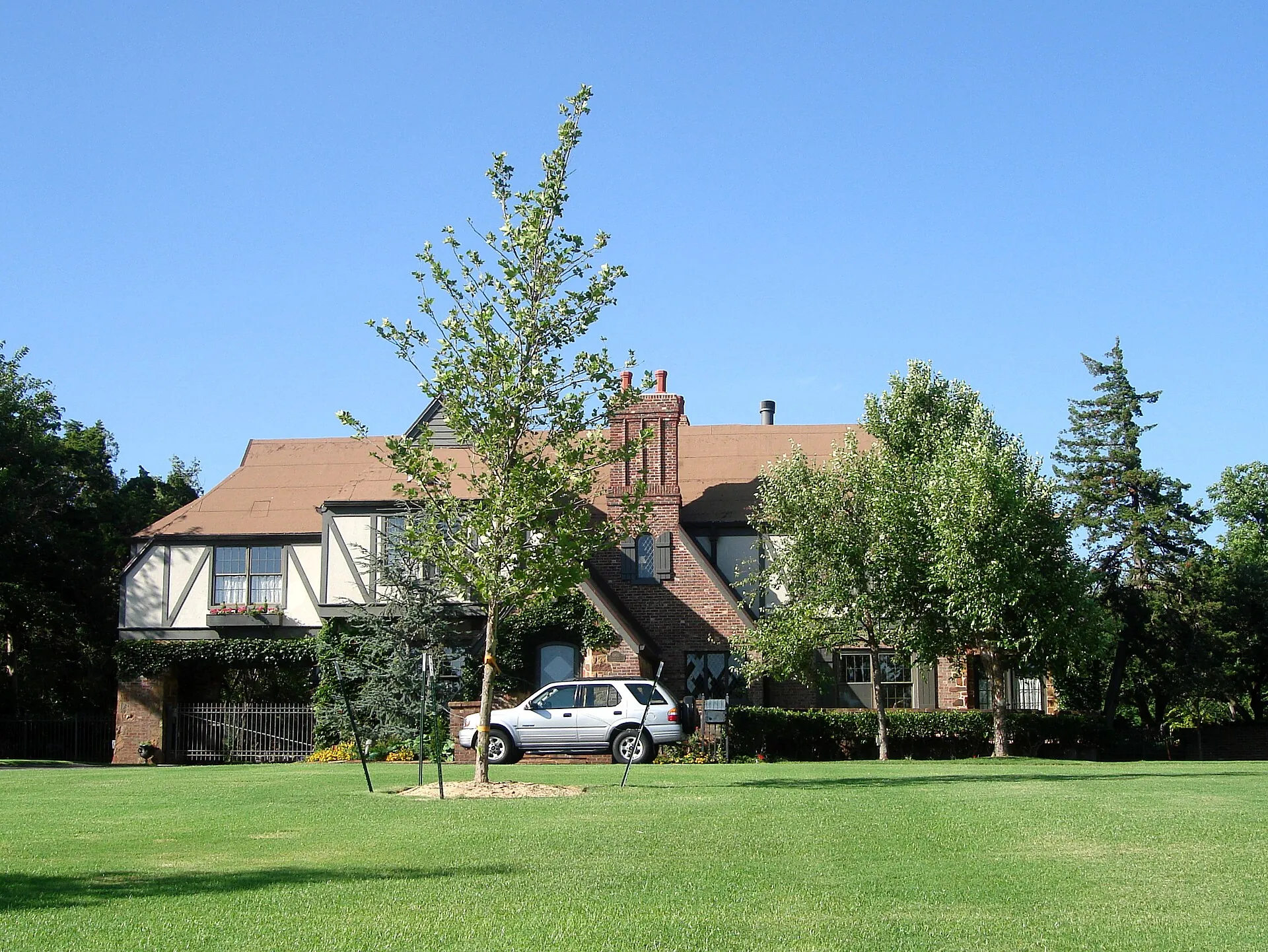 6803 NW Grand Blvd, Nichols Hills, Oklahoma (built 1930).