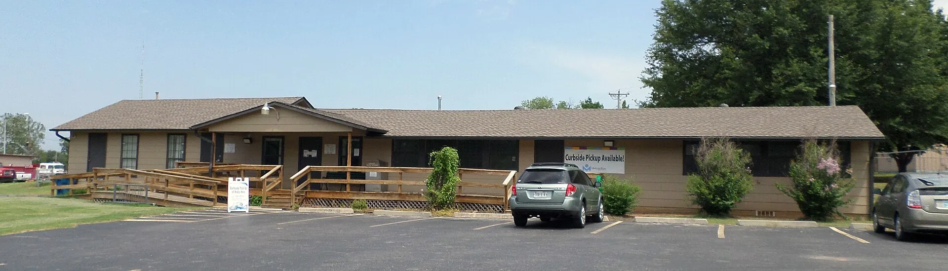The Nicoma Park Library, 2240 Overholser Dr., Nicoma Park, Oklahoma.