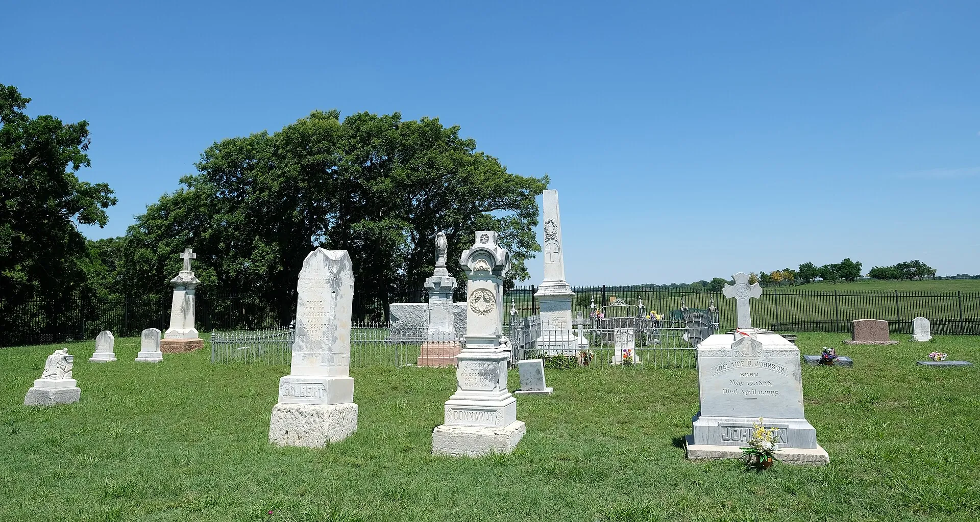 Silver City Cemetery, Tuttle, Oklahoma.