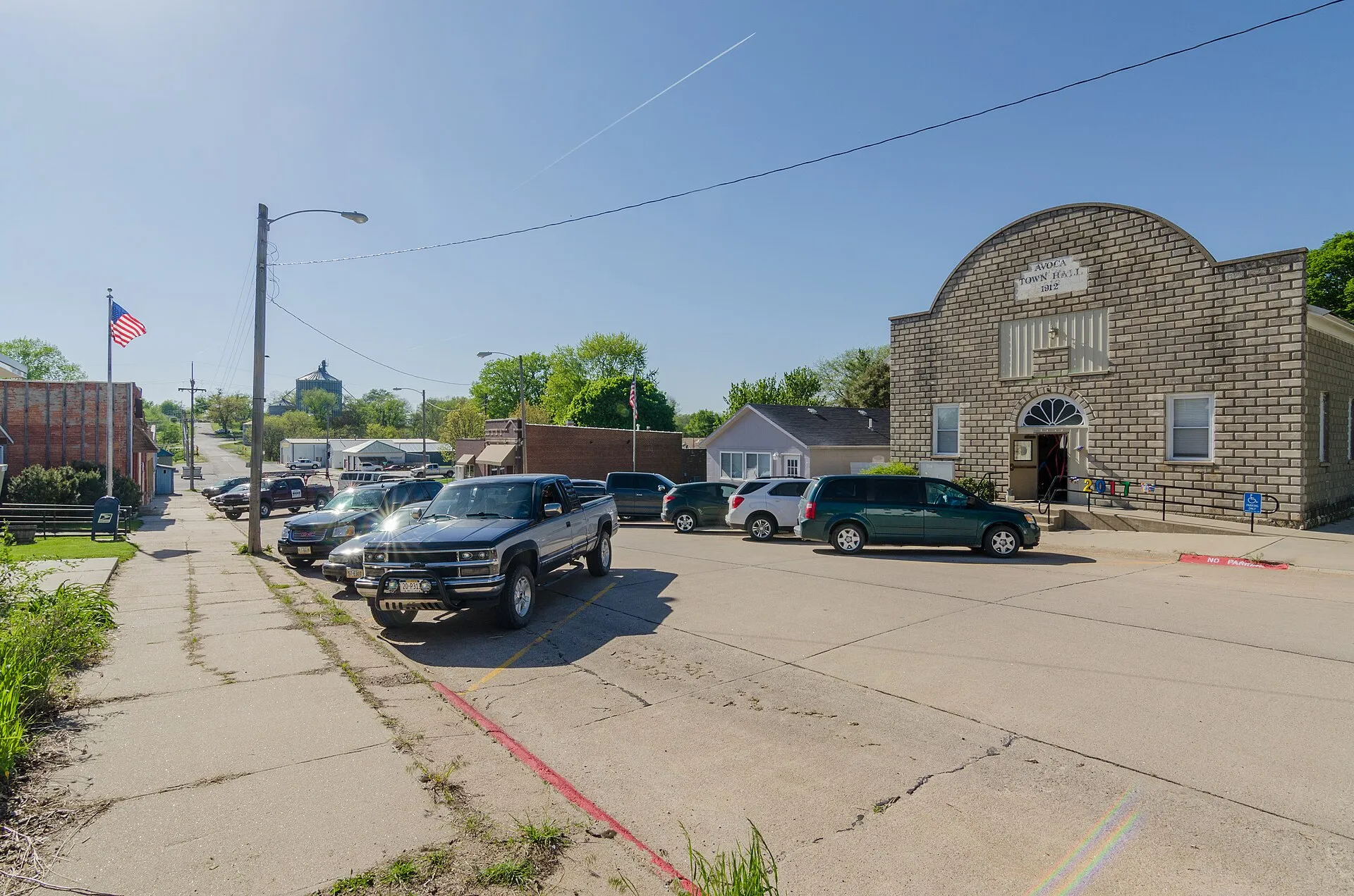 Downtown Avoca, NE